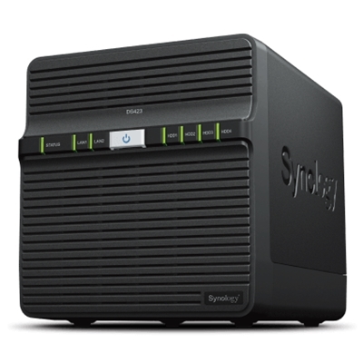 43.1321-1.jpg NAS SYNOLOGY DS423 X 4HD SATA2>SENZA DISCHI<CPU QUAD-CORE REALTEK RTD-DDR4 2GB-2P GIGA-