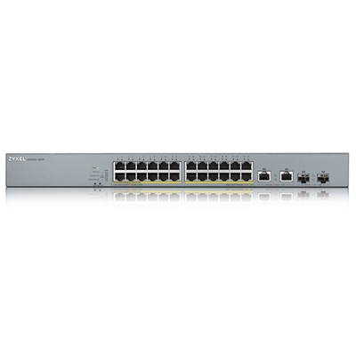 43.9344-1.jpg SWITCH 24P LAN GIGABIT POE ZYXEL GS1350-26HP-EU0101F NEBULAFLEX MANAGED X CCTV- 2P COMBO GB UPLINK-1Y SERV.NEBULA PRO