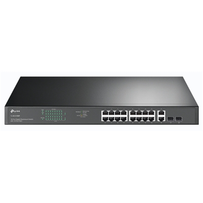SWITCH 16P GIGABIT POE+ RJ45 TP-LINK TL-SG1218MP 2P GIGABIT NON POE RJ45-2 SLOT GIGABIT COMBO SFP