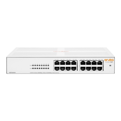 SWITCH ARUBA ISTANT ON R8R47A 1430 UNMANAGED 16 PORTE 10X100X1000 LIFETIME WARRANTY FINO:26/08