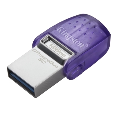 81.2566-1.jpg FLASH DRIVE ''MICRODUO'' USB3.2+USB-C 128GB KINGSTON DTDUO3CG3/128GB READ: 200MB/S