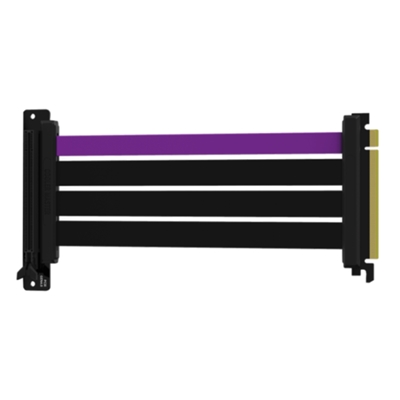 83.1985-2.jpg RISER CABLE PCIE 4.0X16 COOLER MASTER MCA-U000C-KPCI40-200 200MM NERO CONNETTORI DA PCI-EX16 MASCHIO A PCIX16 FEMMINA