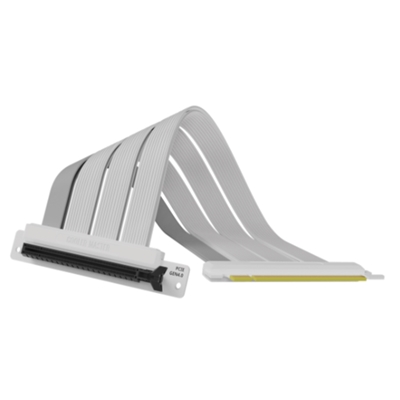 RISER CABLE PCIE 4.0X16 COOLER MASTER MCA-U000C-WPCI40-200 200MM BIANCO CONNETTORI DA PCI-EX16 MASCHIO A PCIX16 FEMMINA